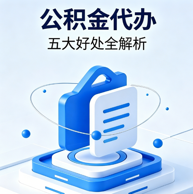 晋城公积金代办到底值不值？这5大好处让你少走弯路